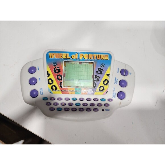 Vintage 2003 Hasbro Wheel of Fortune Tiger Handheld Electronic Game Working - Picture 1 of 5